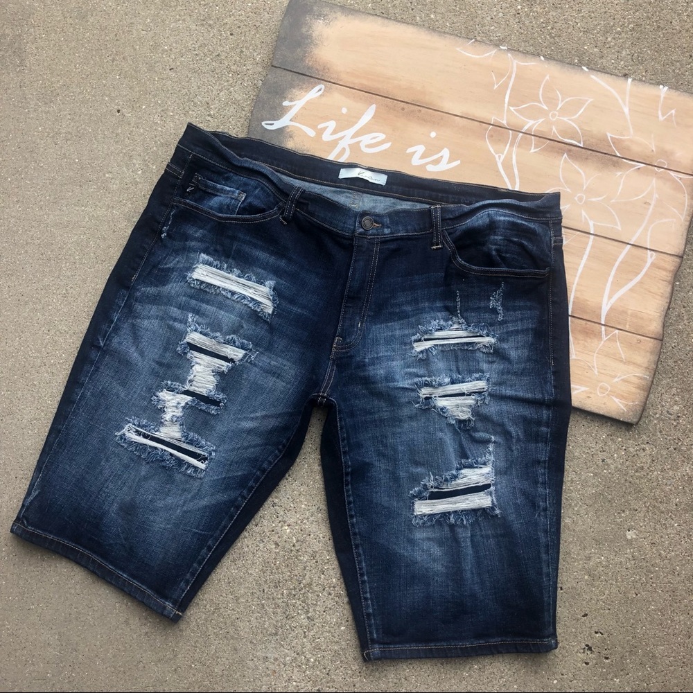 Kancan Distressed Jean Shorts Size 36